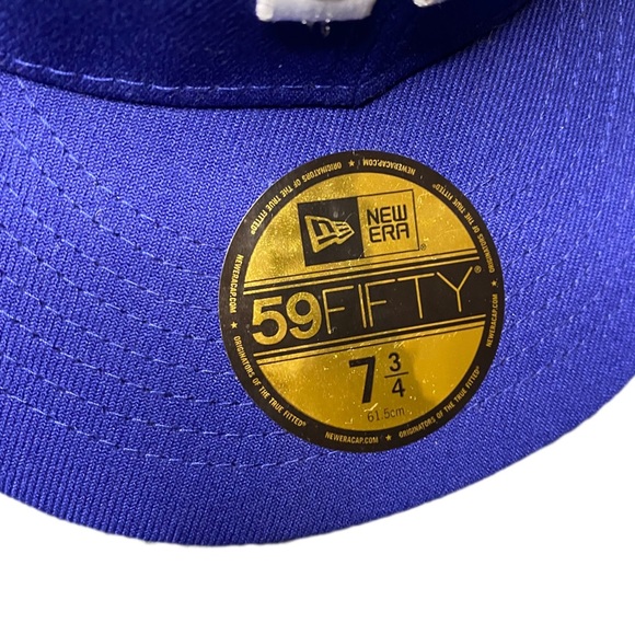 NWT LA Dodgers World Series Champions Fitted Hat - Picture 5 of 10